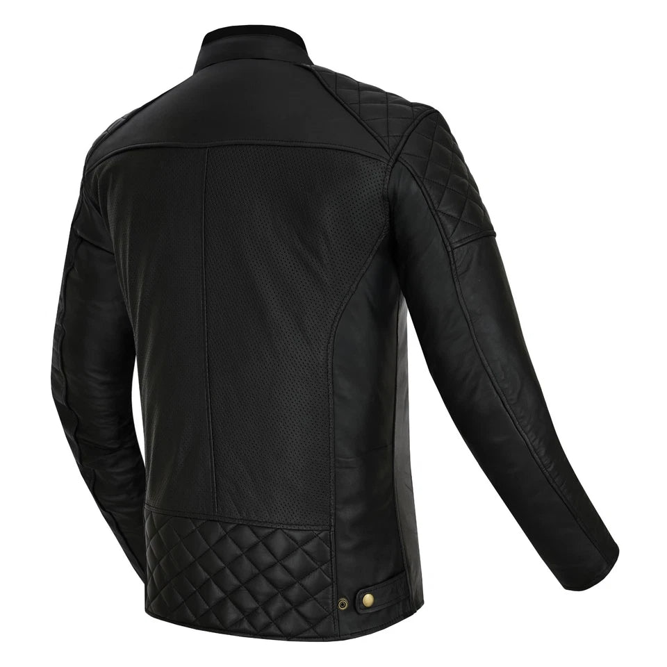 Giacca in pelle S-tech 1720 DOMINO AIR Vintage Café Race