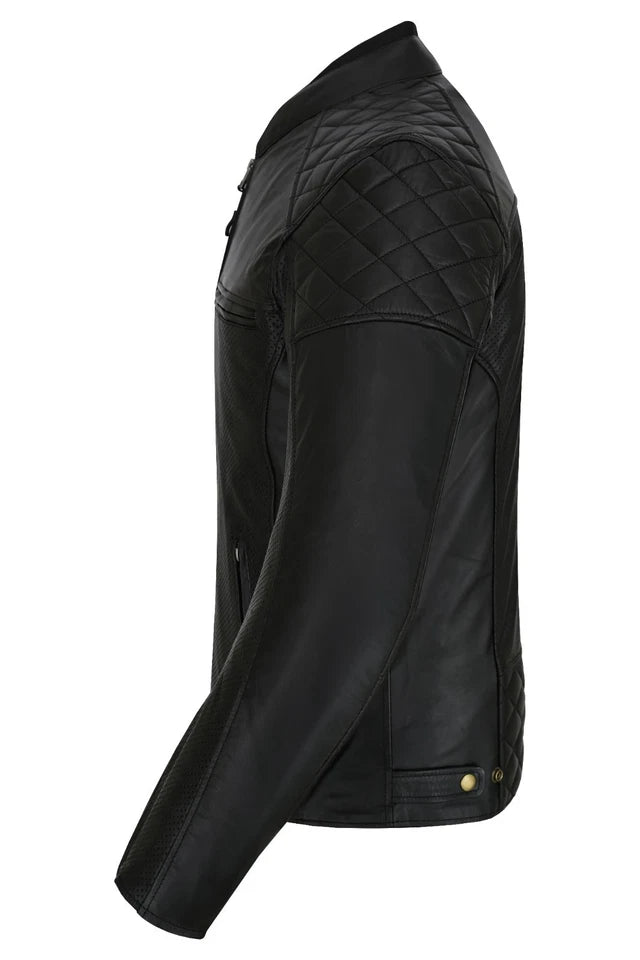 Giacca in pelle S-tech 1720 DOMINO AIR Vintage Café Race