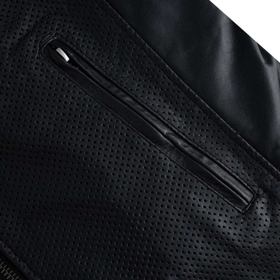 Giacca in pelle S-tech 1720 DOMINO AIR Vintage Café Race