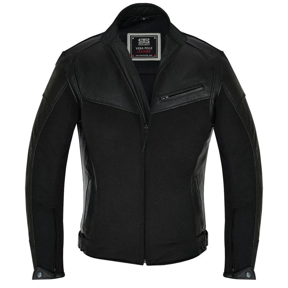 Moto Giacca S-tech 1730 AIR pelle-tex Vintage Café Race