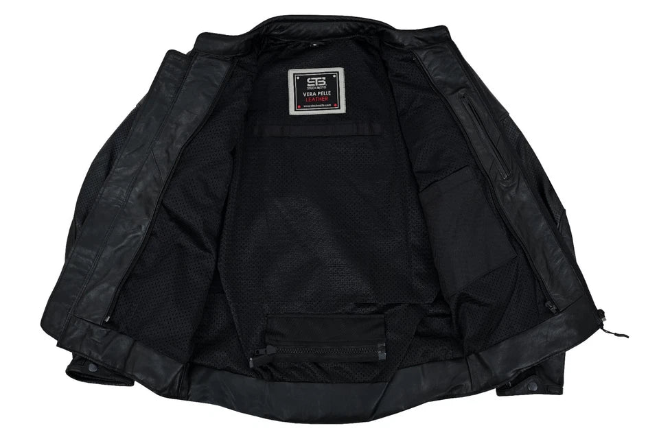 Moto Giacca S-tech 1730 AIR pelle-tex Vintage Café Race