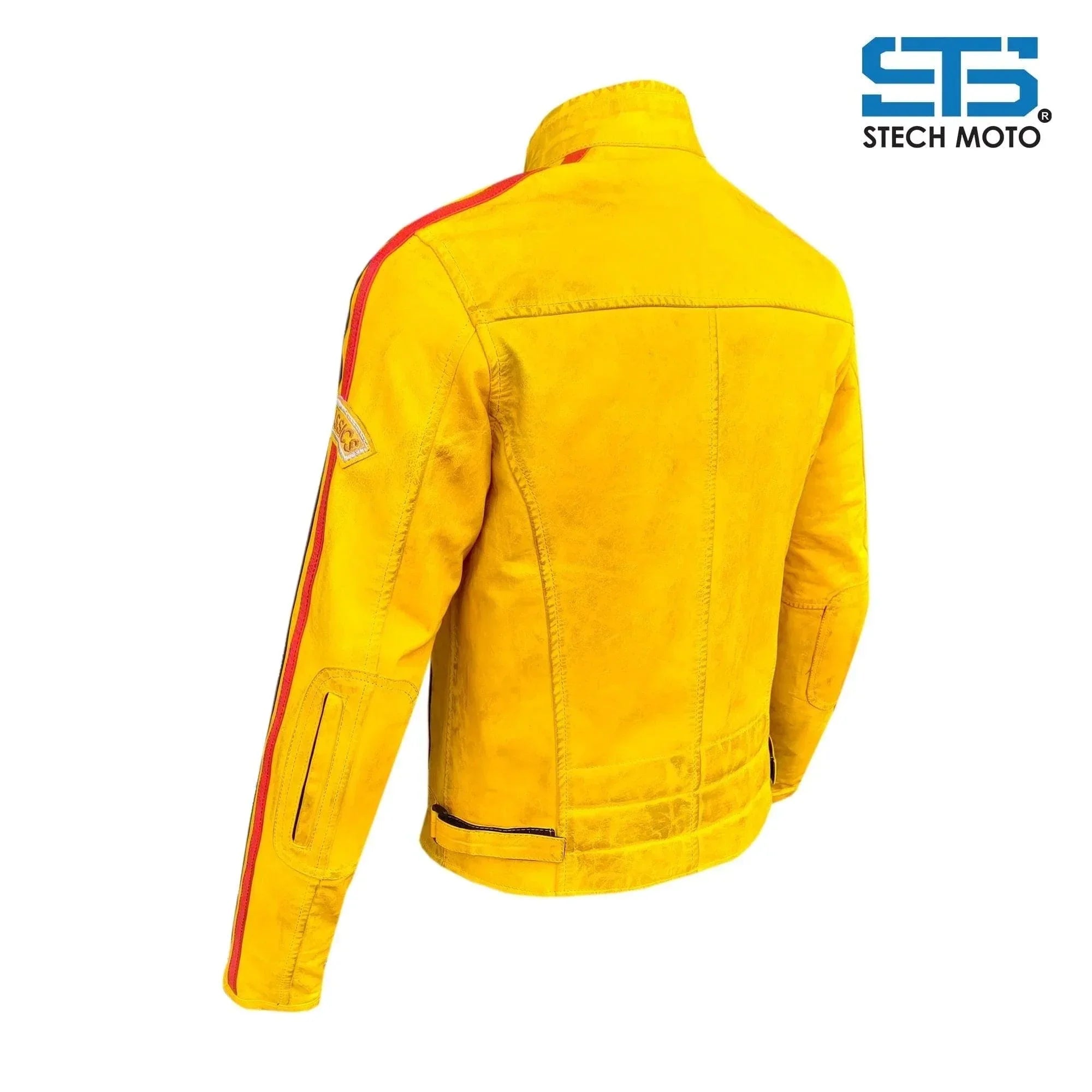 Giubbotto Moto in pelle da Uomo Stechmoto ST 1735 Vintage Custom & Café Race - Am Moto-Abbigliamento Moto