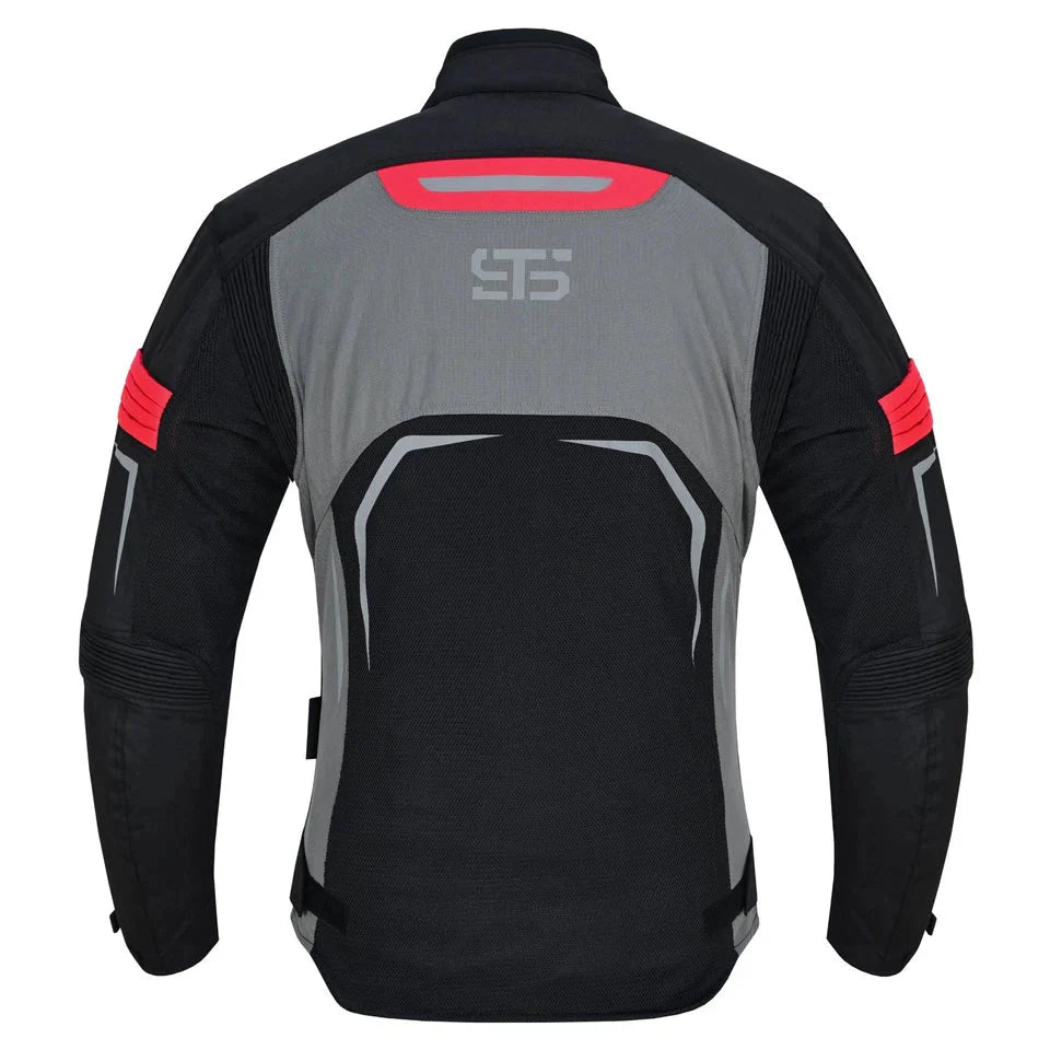 Moto giubbotto estivo in tessuto da uomo Stechmoto ST 865 AIR H2Out 3Strati 4S ST