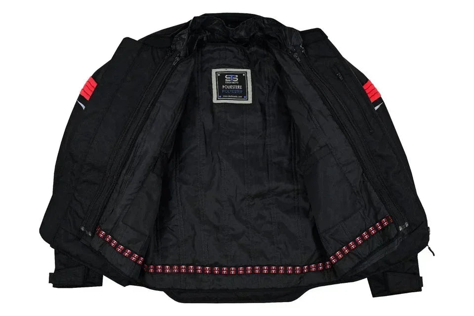 Moto giubbotto estivo in tessuto da uomo Stechmoto ST 865 AIR H2Out 3Strati 4S ST