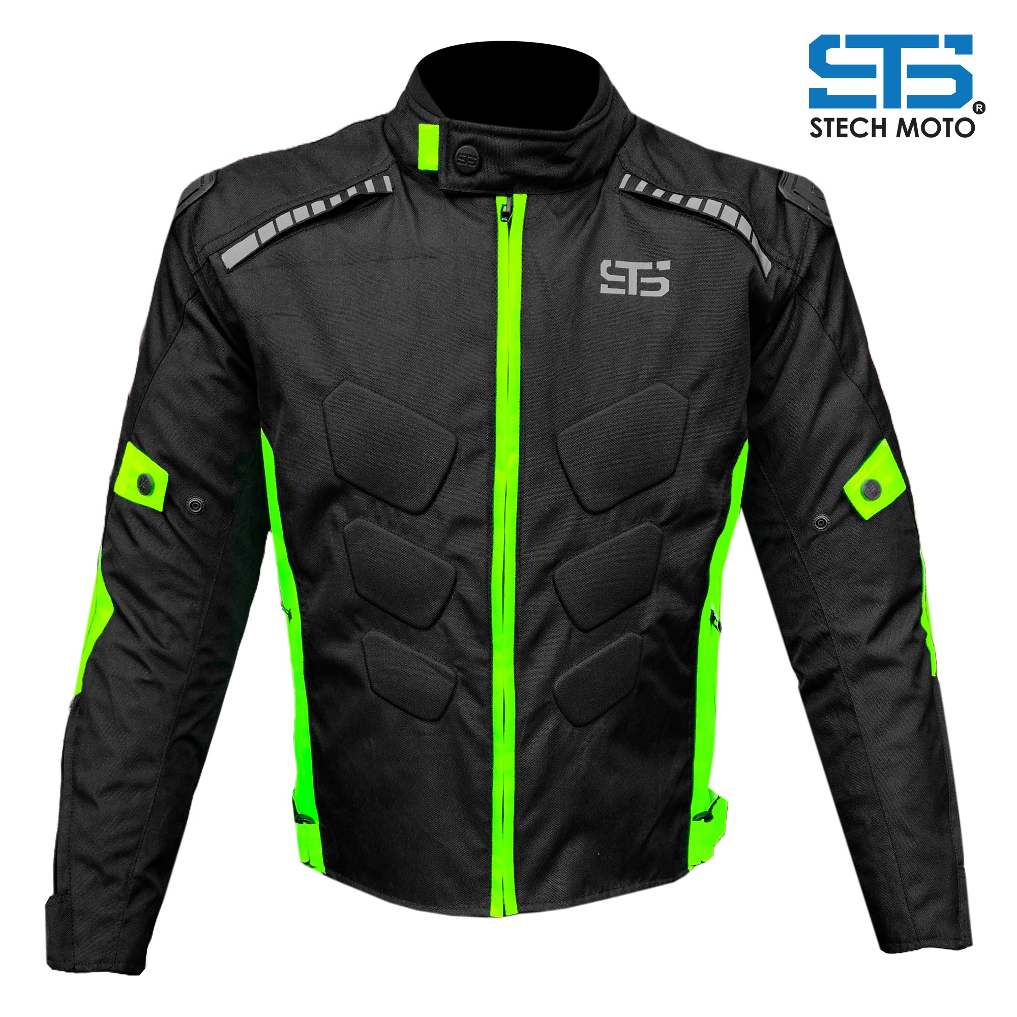 Stechmoto ST 850 volcano H2Out Men's Fabric Motorcycle Jacket 3 Layers and 4 Seasons