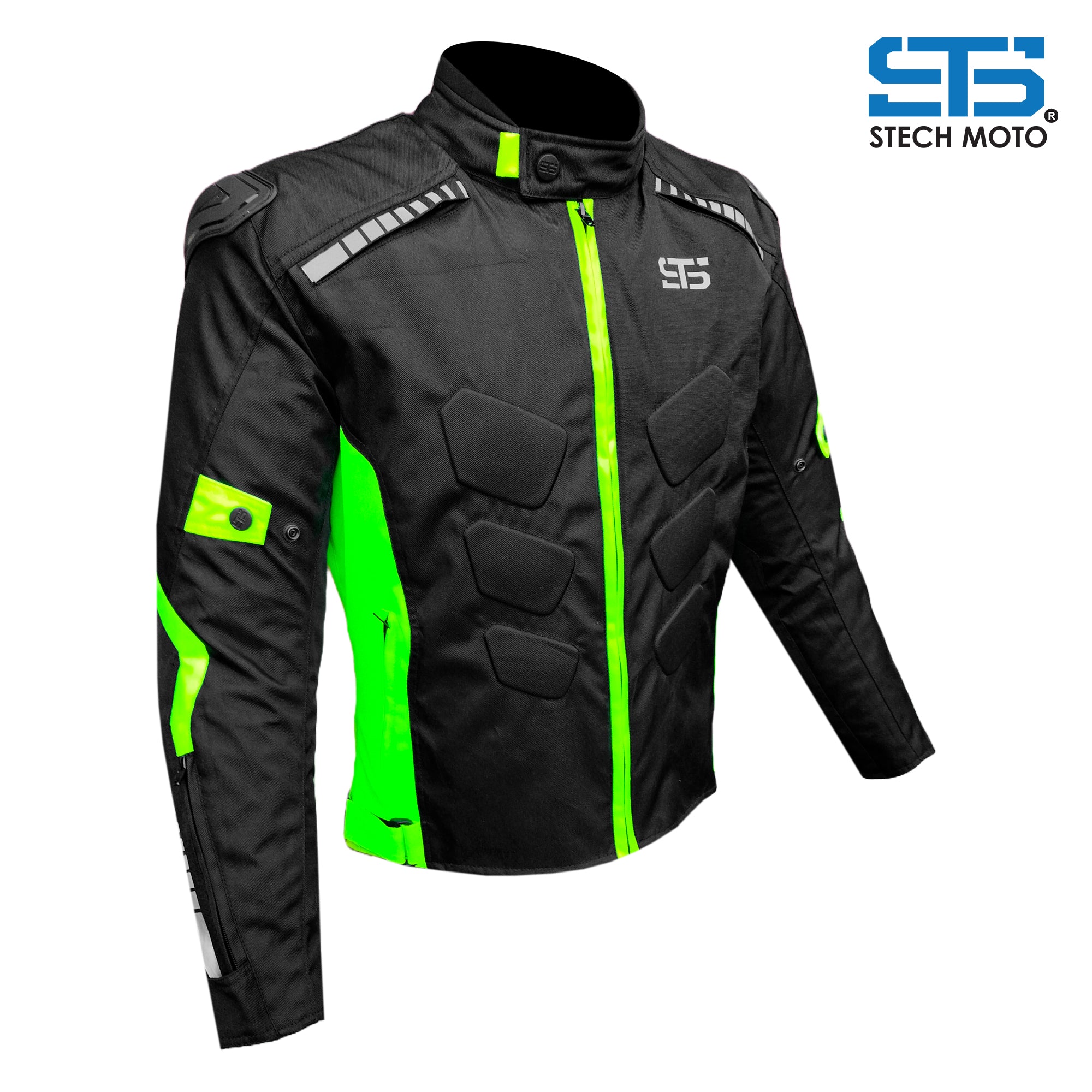 Stechmoto ST 850 volcano H2Out Men's Fabric Motorcycle Jacket 3 Layers and 4 Seasons