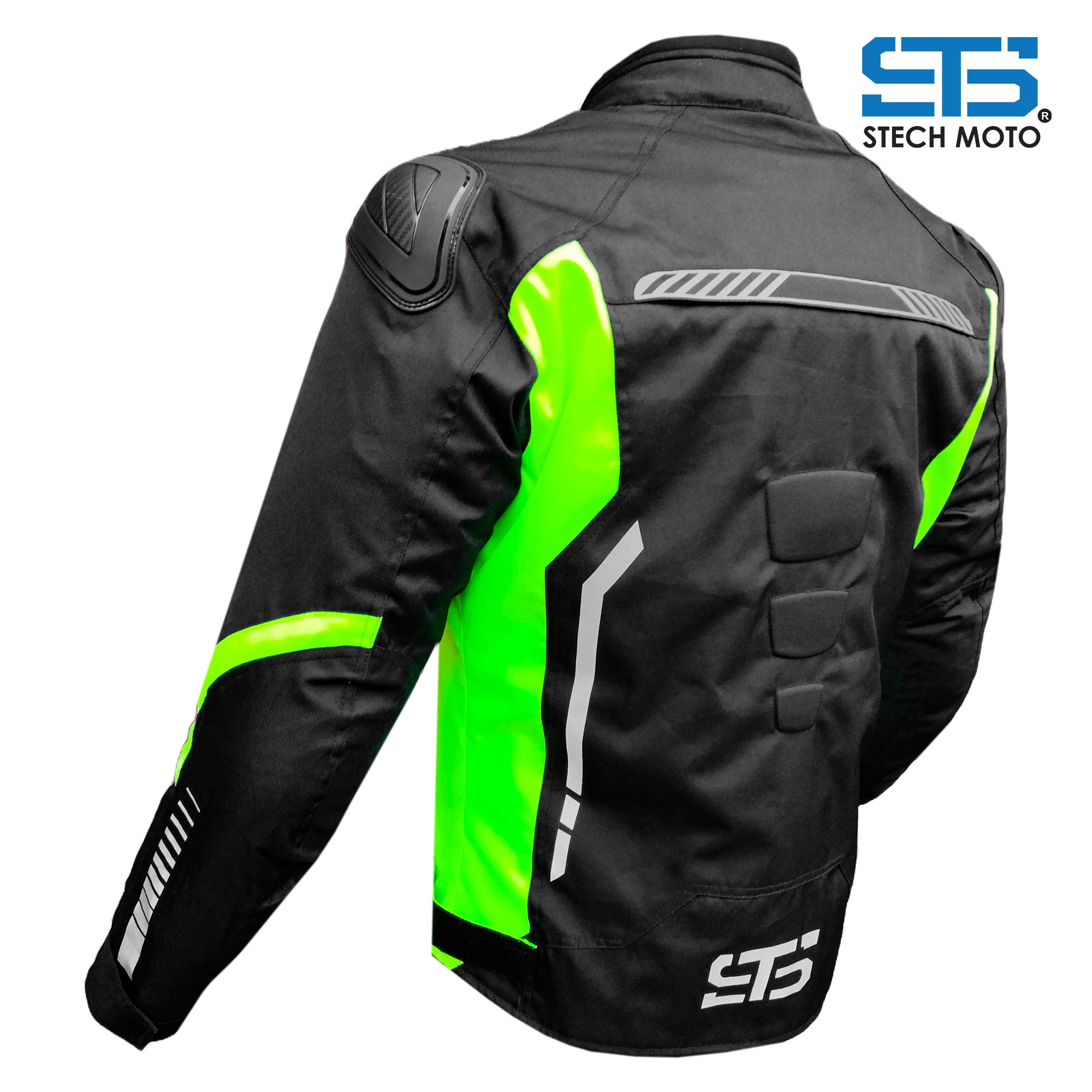 Stechmoto ST 850 volcano H2Out Men's Fabric Motorcycle Jacket 3 Layers and 4 Seasons