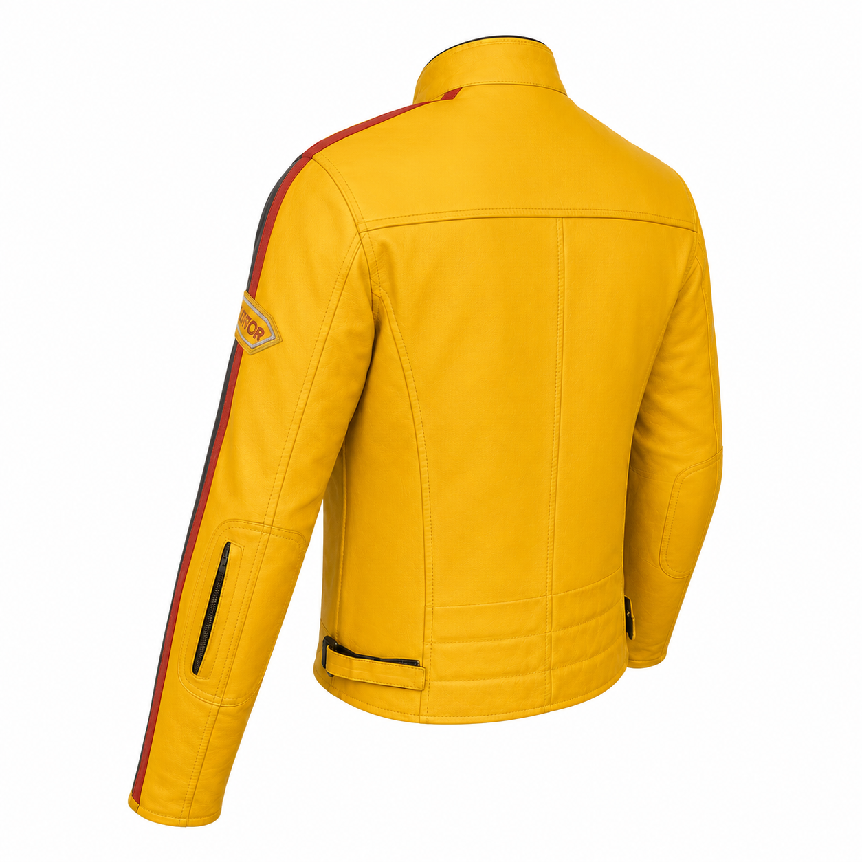 S-tech 1735 moto giubbotto di pelle Vintage Custom & Café Race