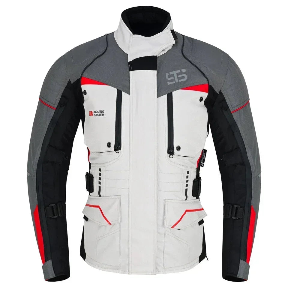 Giubbotto Moto  in tessuto da donna Stechmoto ST 825 Volcano H2Out 3 Strati 4 Stagione ST
