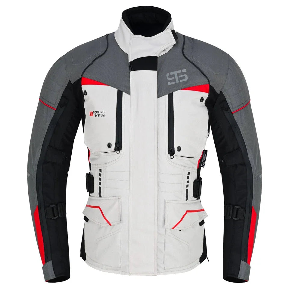Giubbotto Moto  in tessuto da donna Stechmoto ST 825 Volcano H2Out 3 Strati 4 Stagione ST