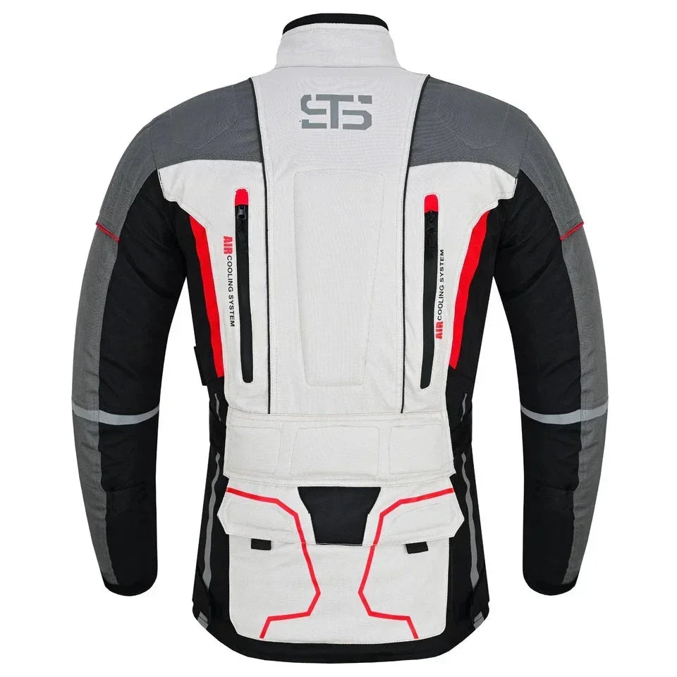 Giubbotto Moto  in tessuto da donna Stechmoto ST 825 Volcano H2Out 3 Strati 4 Stagione ST