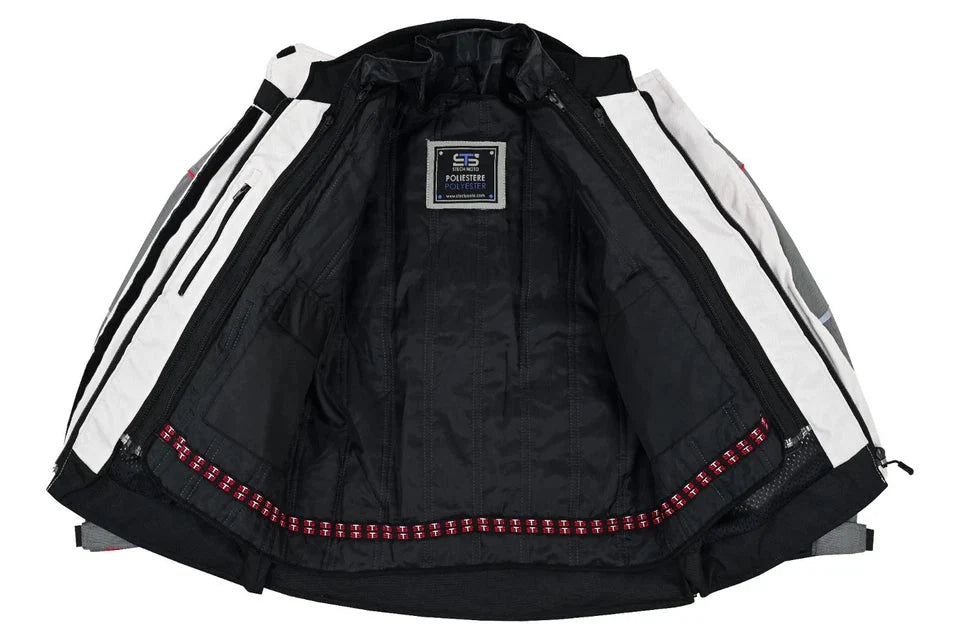 Giubbotto Moto  in tessuto da donna Stechmoto ST 825 Volcano H2Out 3 Strati 4 Stagione ST