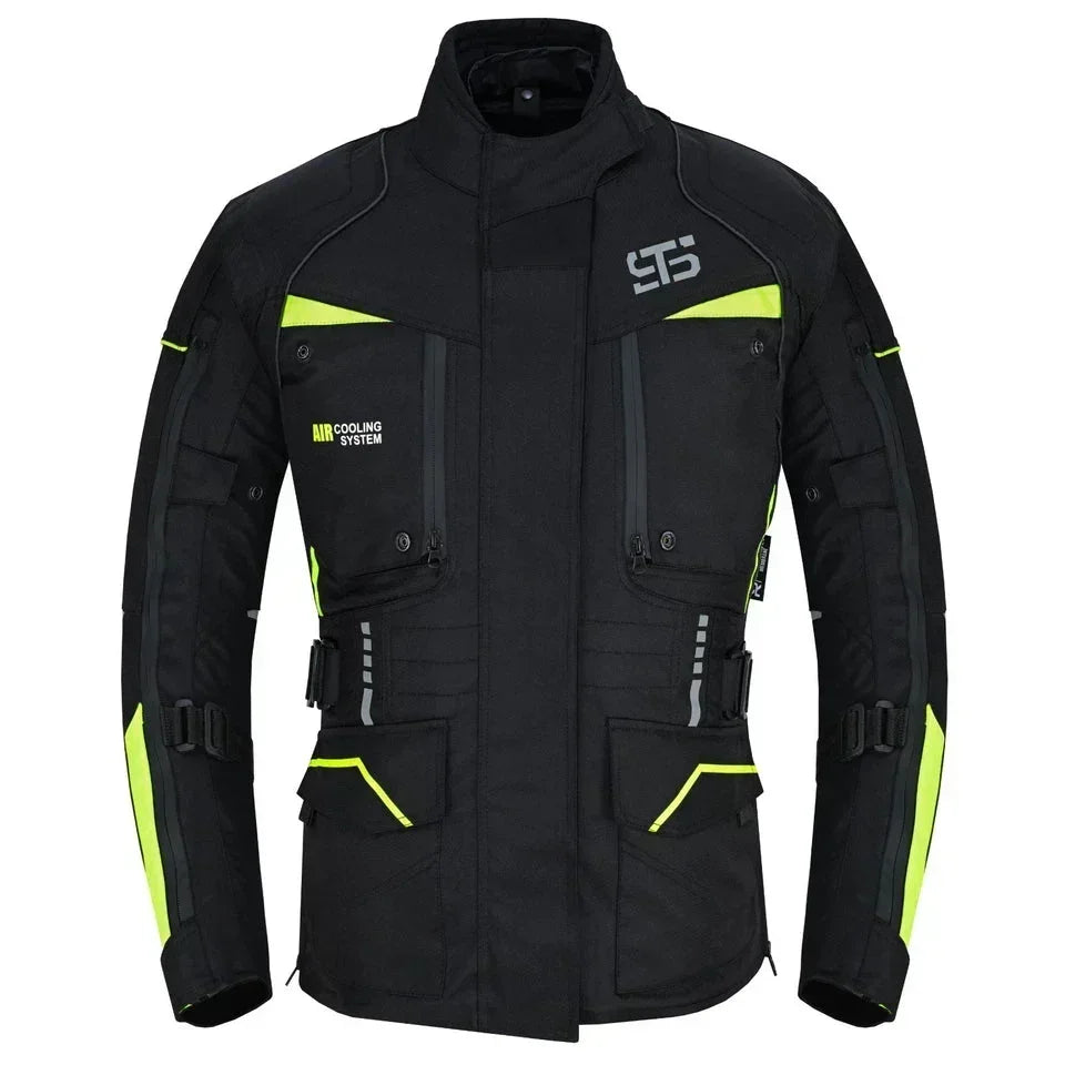 Moto Giubbotto in tessuto da donna Stechmoto ST 825 Volcano H2Out 3 Strati 4 Stagione ST