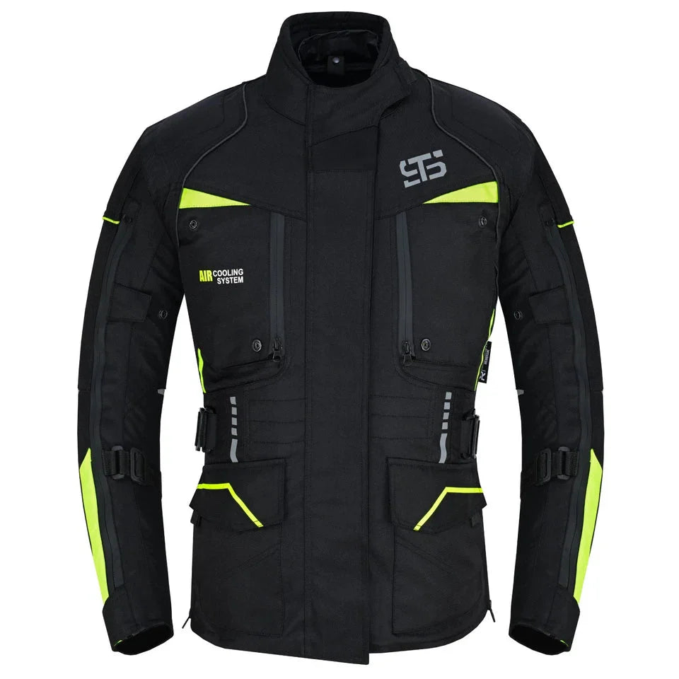 Moto Giubbotto in tessuto da donna Stechmoto ST 825 Volcano H2Out 3 Strati 4 Stagione ST