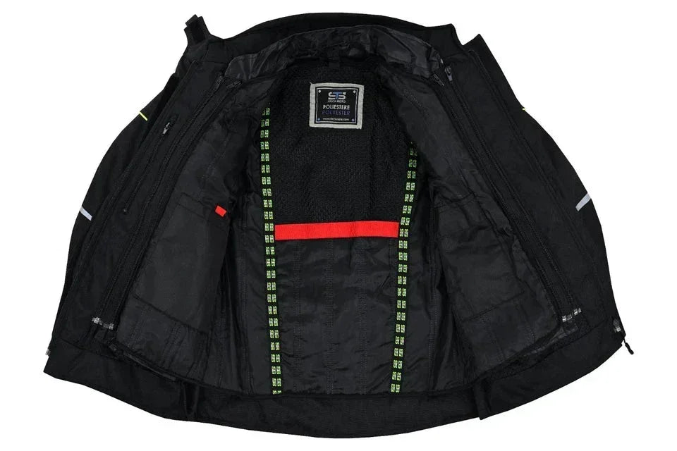 Moto Giacca in tessuto da uomo Stechmoto ST 825 Volcano H2Out 3 Strati e 4 Stagione ST