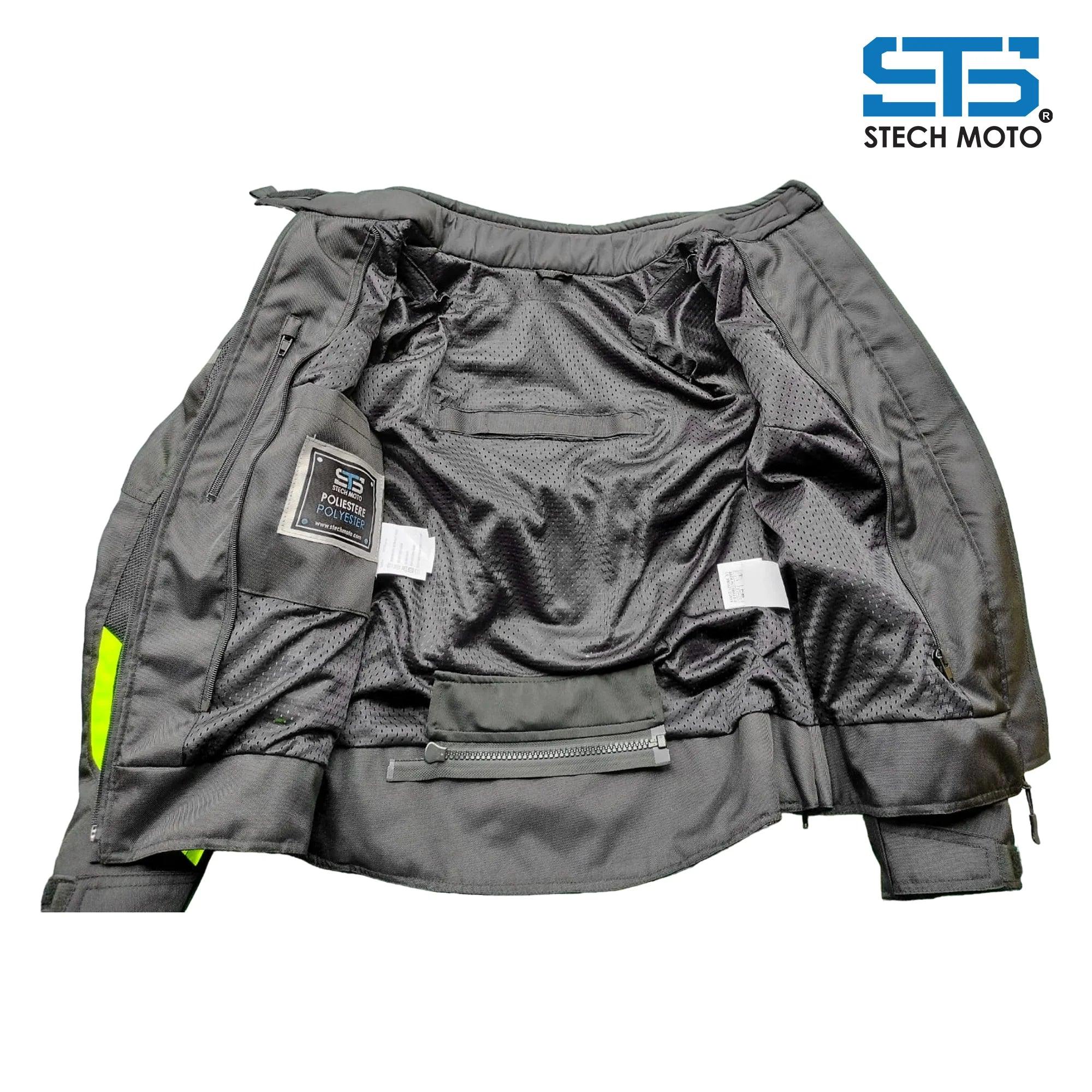 Giubbotto da Moto estivo in tessuto Stechmoto ST 851 AIR H2Out 2 Strati - Am Moto-Abbigliamento Moto