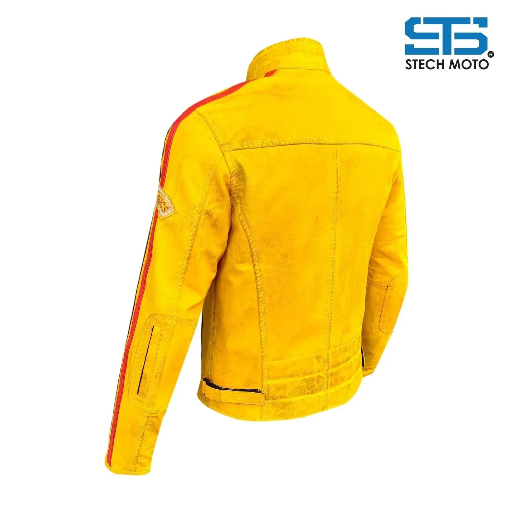 Giubbotto Moto in pelle da Uomo Stechmoto ST 1735 Vintage Custom & Café Race - Am Moto-Abbigliamento Moto