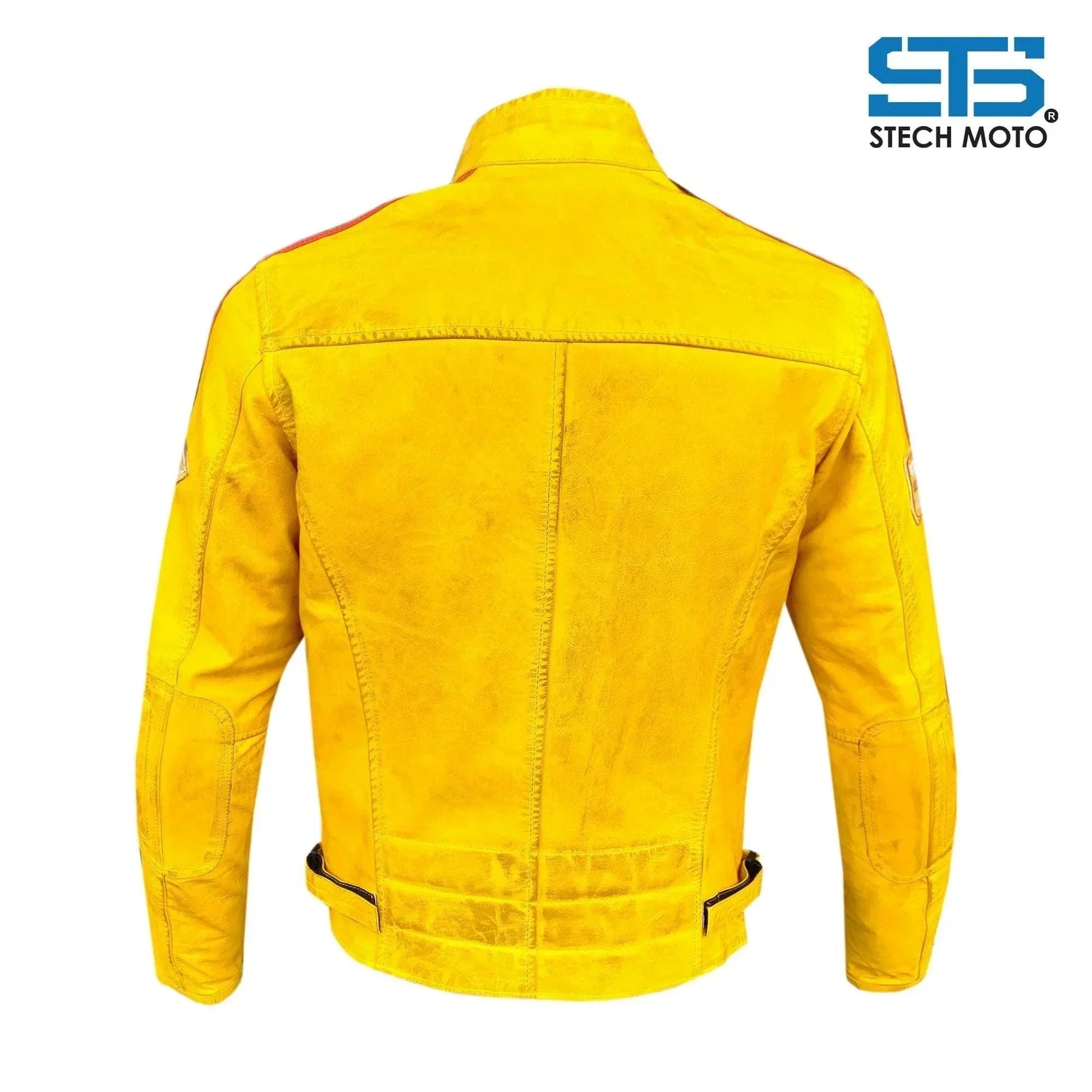 Giubbotto Moto in pelle da Uomo Stechmoto ST 1735 Vintage Custom & Café Race - Am Moto-Abbigliamento Moto