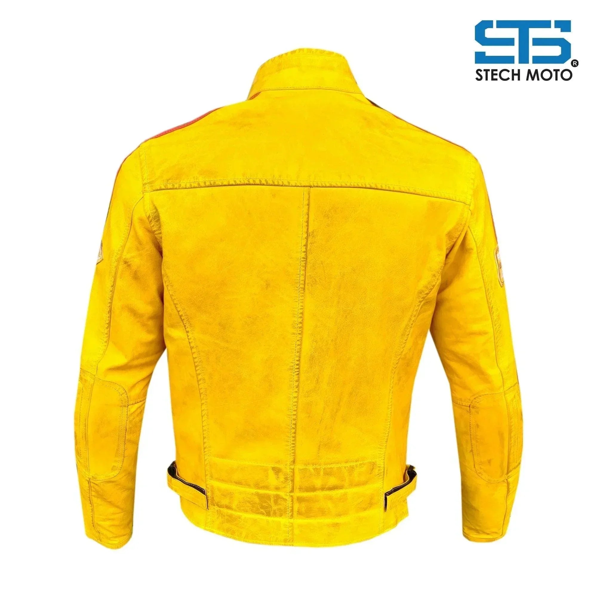 Giubbotto Moto in pelle da Uomo Stechmoto ST 1735 Vintage Custom & Café Race - Am Moto-Abbigliamento Moto