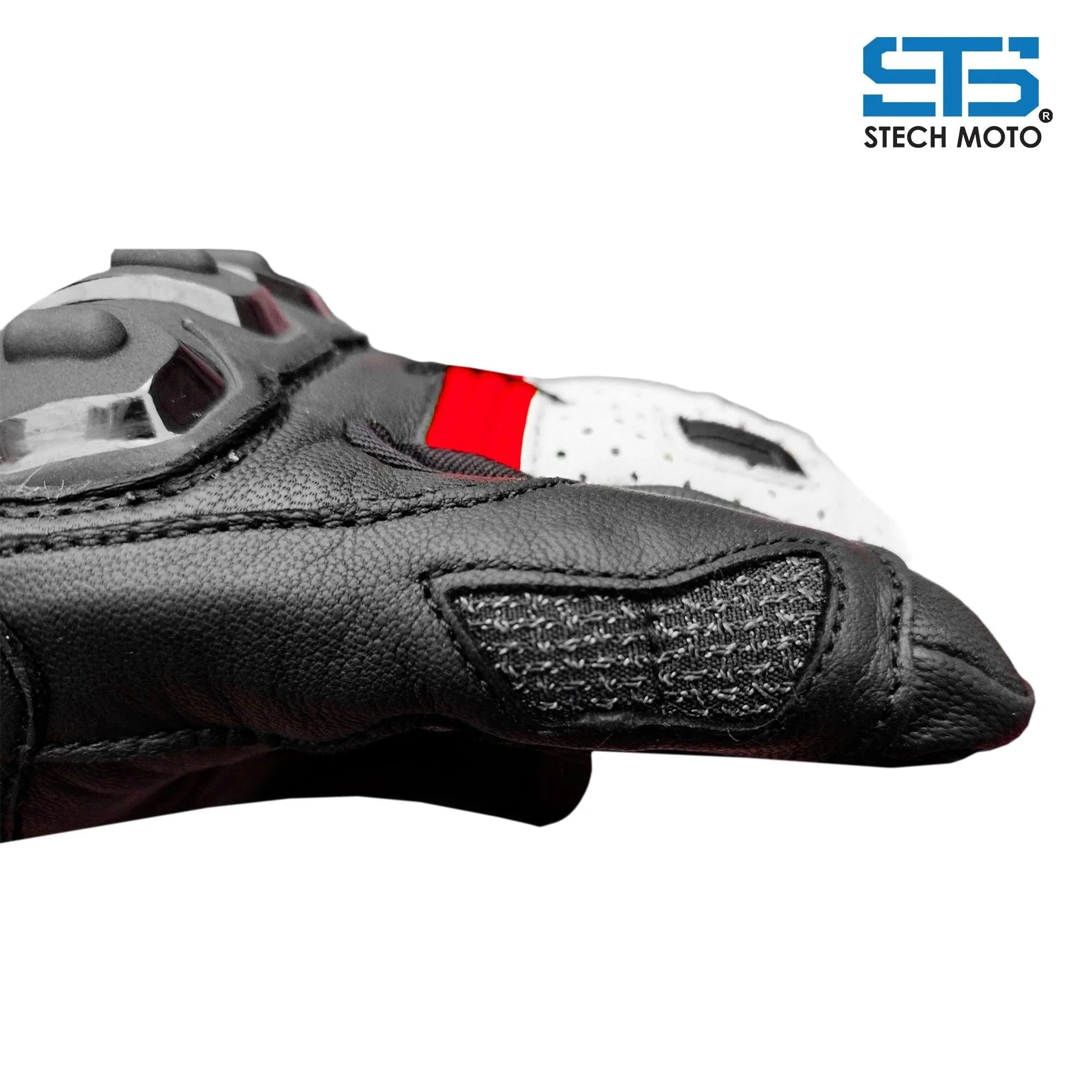 Guanti da Moto in Pelle Stechmoto F 658 Quantum Touring e urban Off-Road Sportivo - Am Moto-Abbigliamento Moto