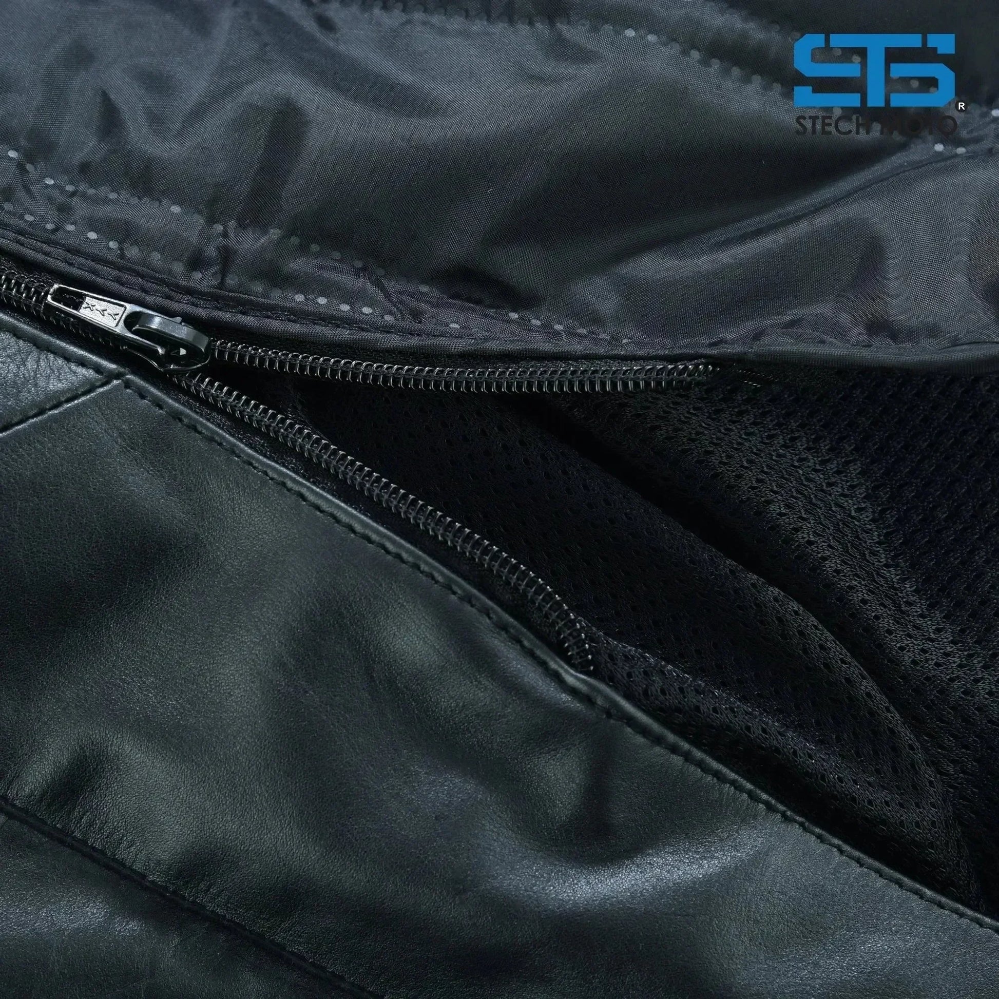 Moto giacca in Pelle Stechmoto ST 1710 Quintus Custom Vintage e Cafe Race - Am Moto-Abbigliamento Moto