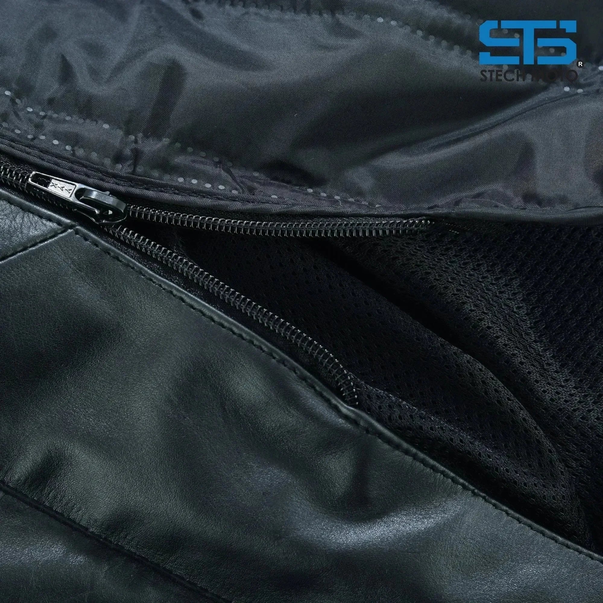 Moto giacca in Pelle Stechmoto ST 1710 Quintus Custom Vintage e Cafe Race - Am Moto-Abbigliamento Moto