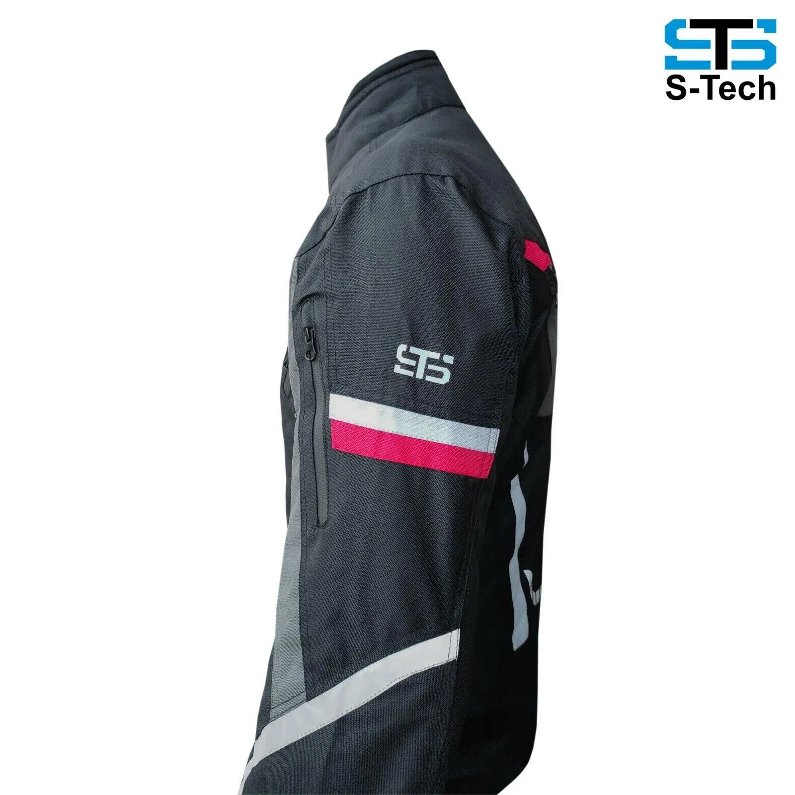 Moto giubbotto in tessuto uomo Stechmoto ST1602 H2O Tecnico 3-strati 4 Stagioni - Am Moto-Abbigliamento Moto