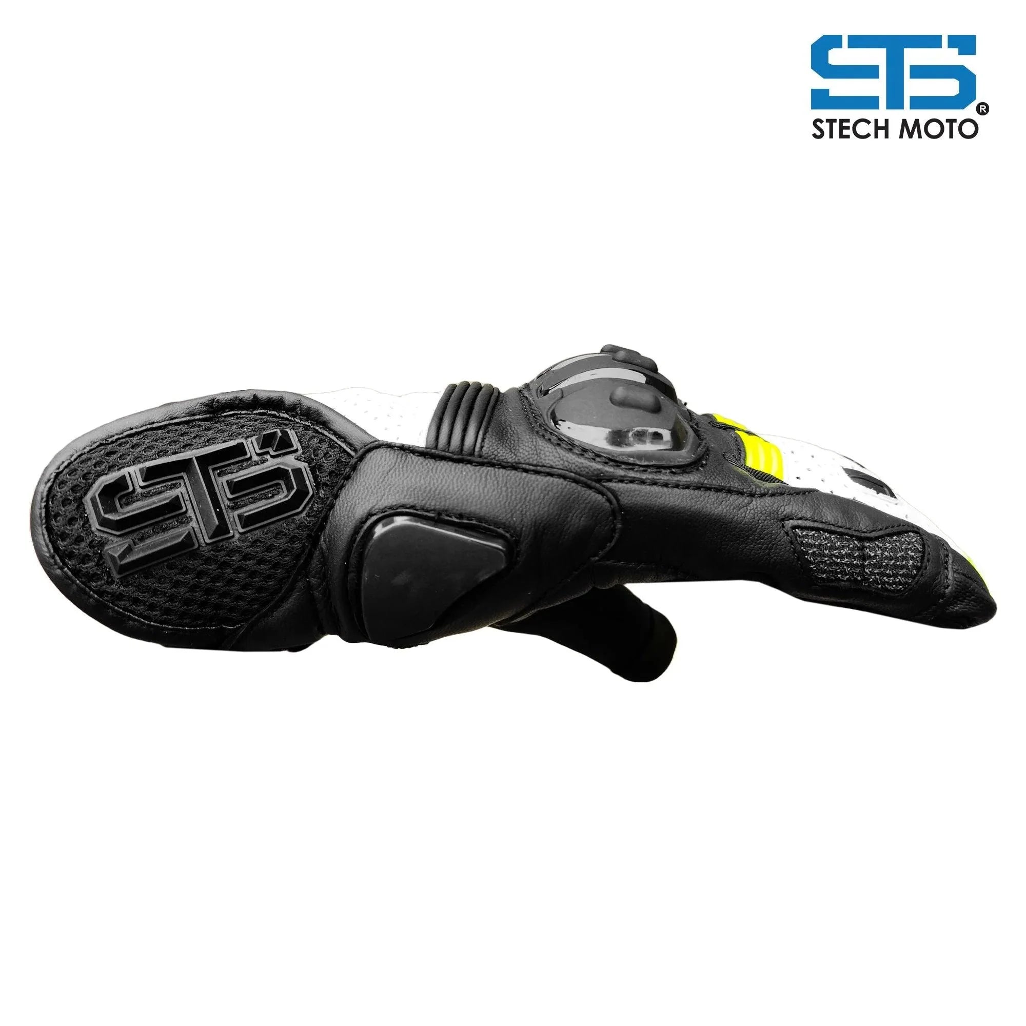 Moto Guanti in Pelle Stechmoto F 658 Quantum Touring e urban Off-Road Sportivo - Am Moto-Abbigliamento Moto