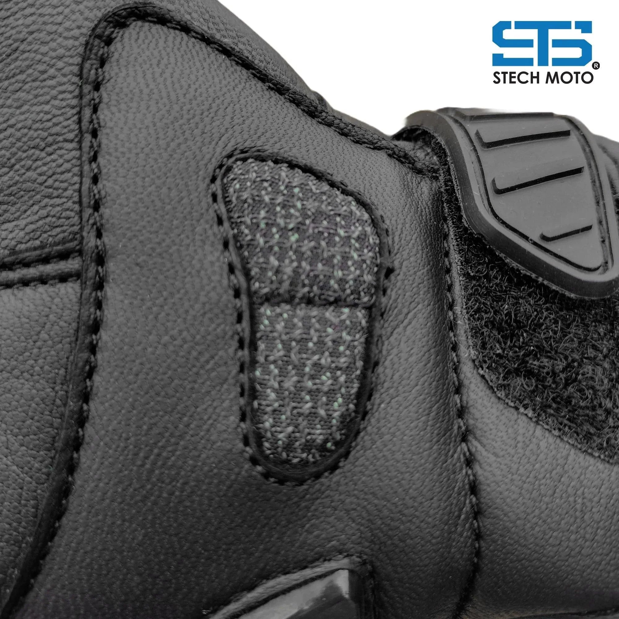 Moto Guanti in Pelle Stechmoto F 658 Quantum Touring e urban Off-Road Spotivo - Am Moto-Abbigliamento Moto