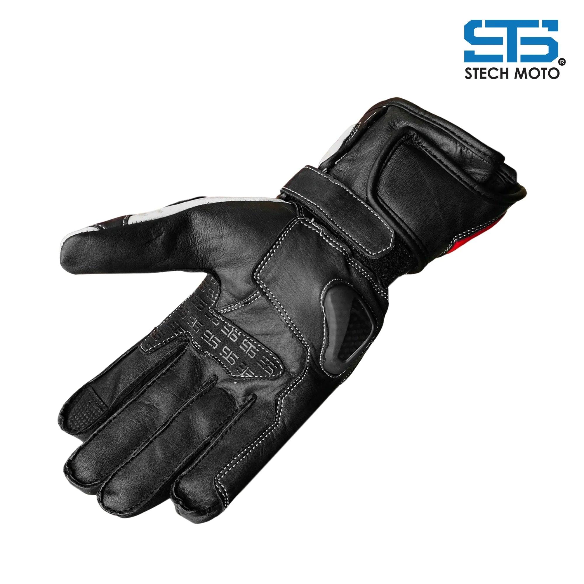 Moto Guanti in Pelle Stechmoto ST 1825 CW Touring e urbano off-Road - Am Moto-Abbigliamento Moto