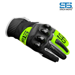 Moto guanti in tessuto Stechmoto F 674 Evolution Moto Cross Enduro Off-Road - Am Moto-Abbigliamento Moto