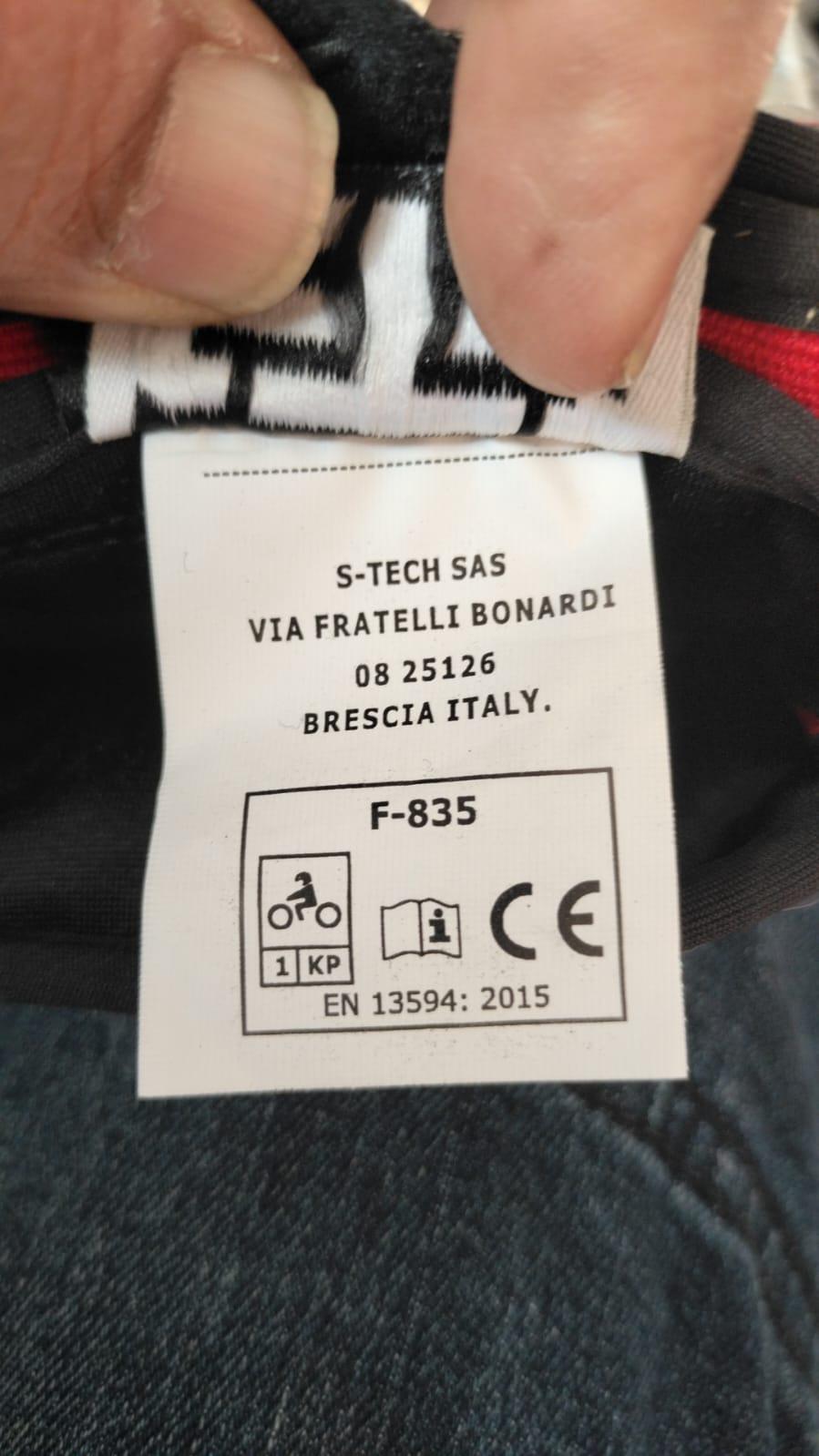 Moto Guanti in tessuto Stechmoto F-835 Matt | Guanti da Moto cross Enduro Off-Road - Am Moto-Abbigliamento Moto