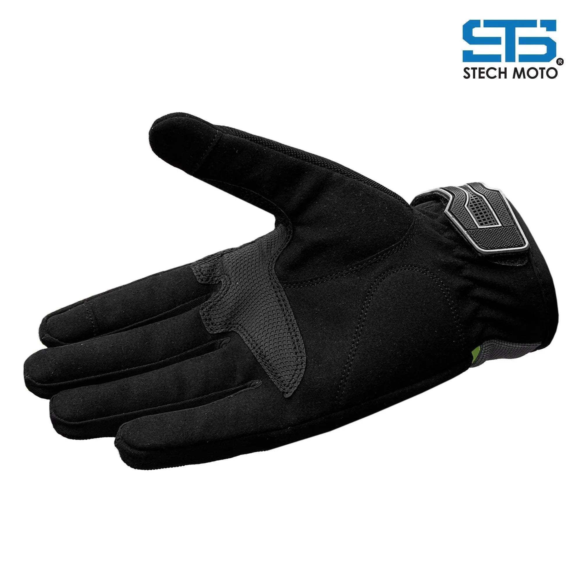Moto Guanti in tessuto Stechmoto F-835 Matt | Guanti da Moto cross Enduro Off-Road - Am Moto-Abbigliamento Moto