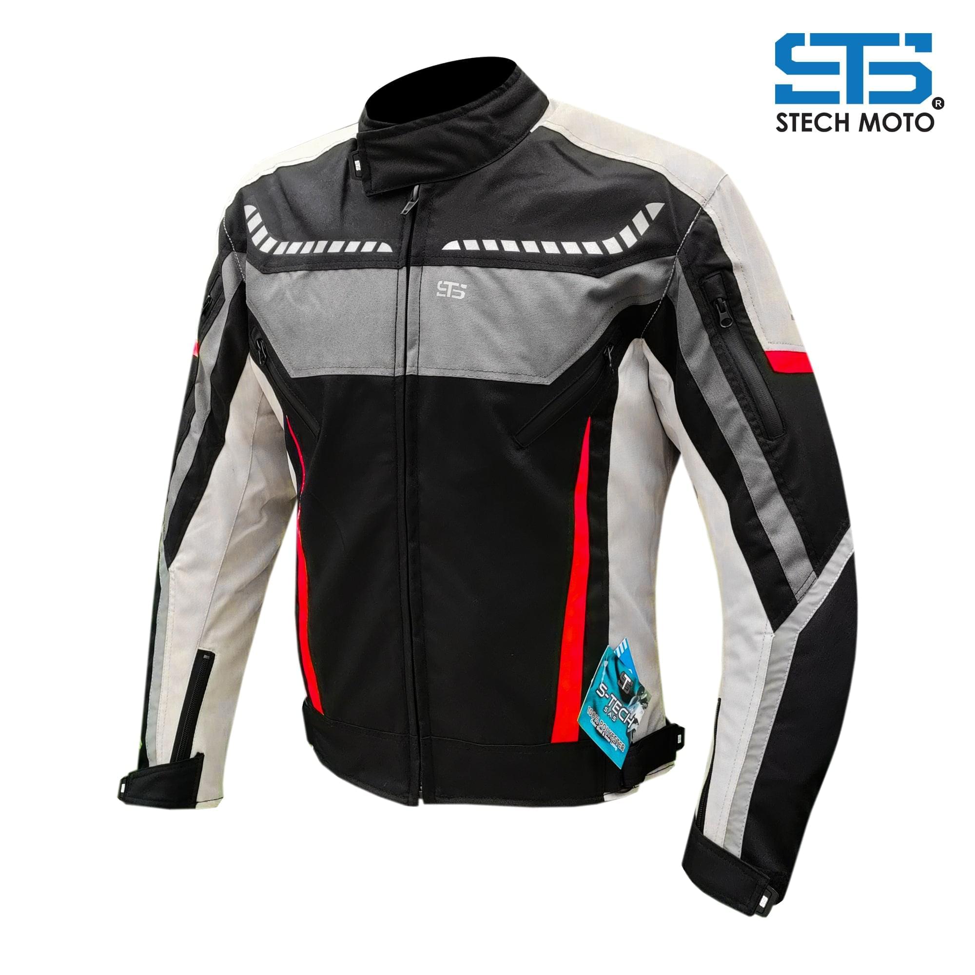 Moto Giacca in tessuto uomo Stechmoto ST 1602 H2O Tech 3 strati 4 Stagione ST