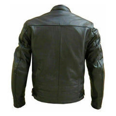 Stechmoto ST 1735 Vintage Custom &amp; Café Race Men's Leather Motorcycle Jacket