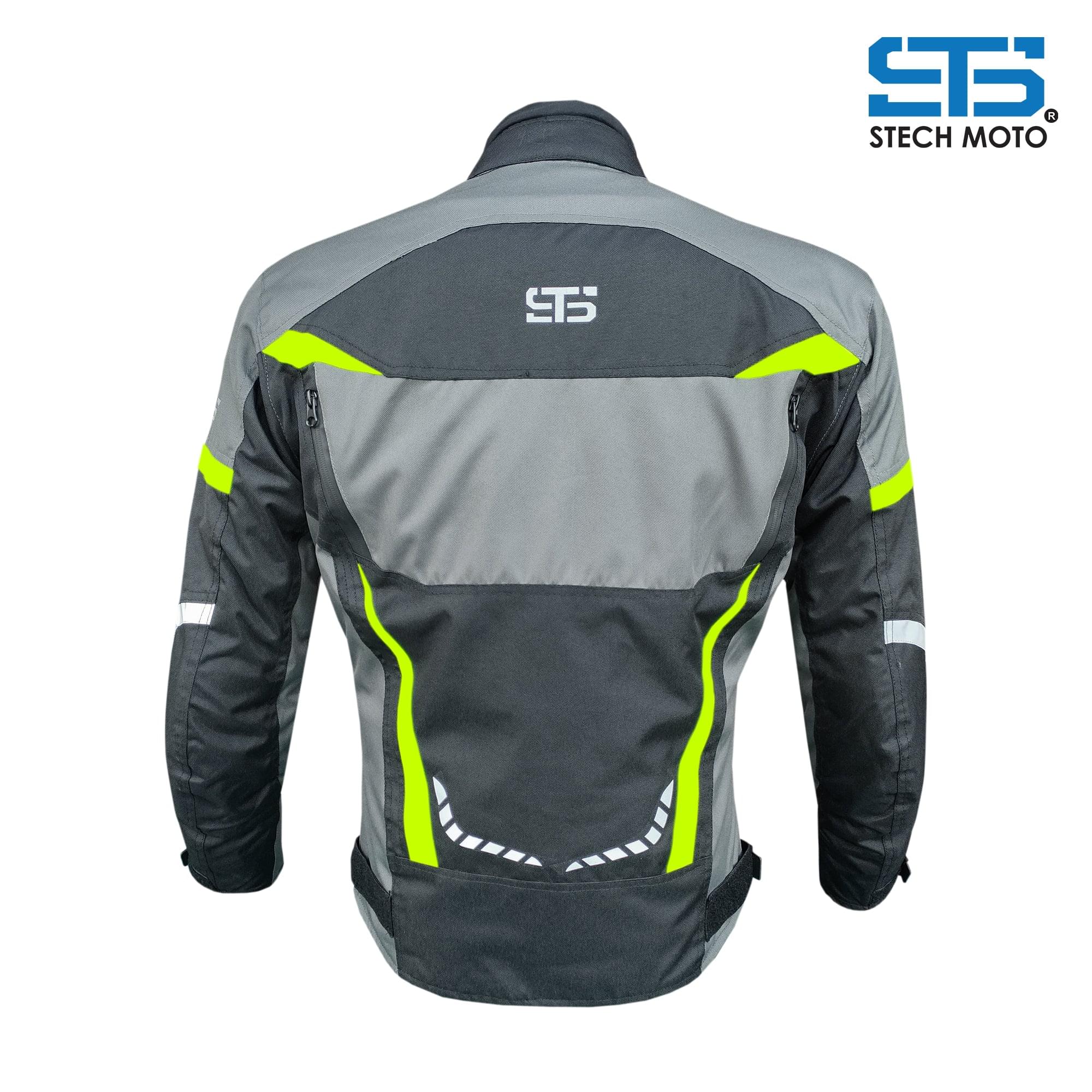 Giubbotto Moto in tessuto  uomo Stechmoto ST 1602 H2O Tech 3-strati 4 Stagioni ST