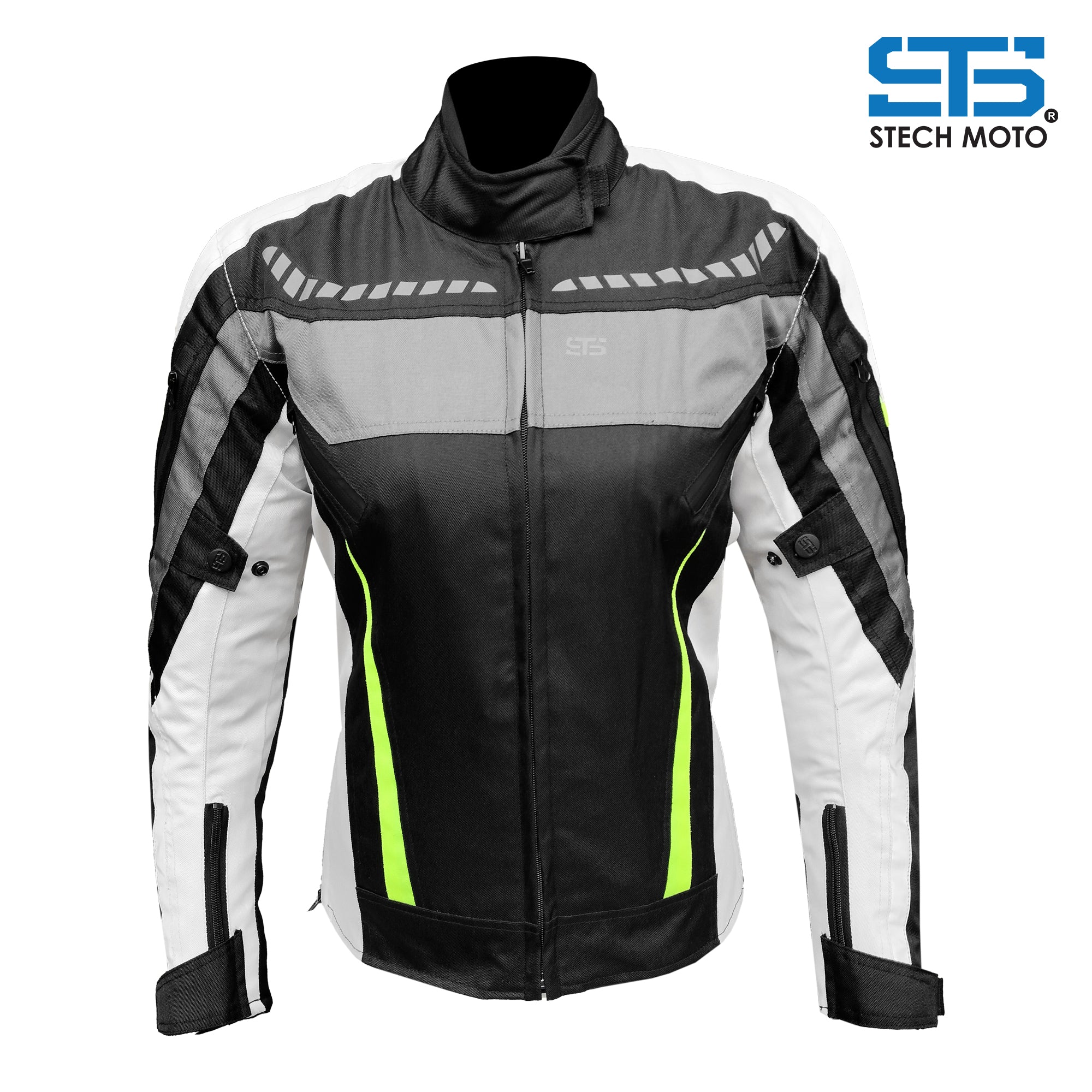 Moto Giubbotto in tessuto donna Stechmoto ST 1602 H2O Tech 3-strati 4 Stagione ST