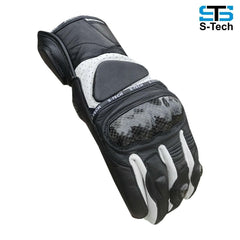 Stechmoto ST1800 Hawk touring and urban Off-Road leather motorcycle gloves