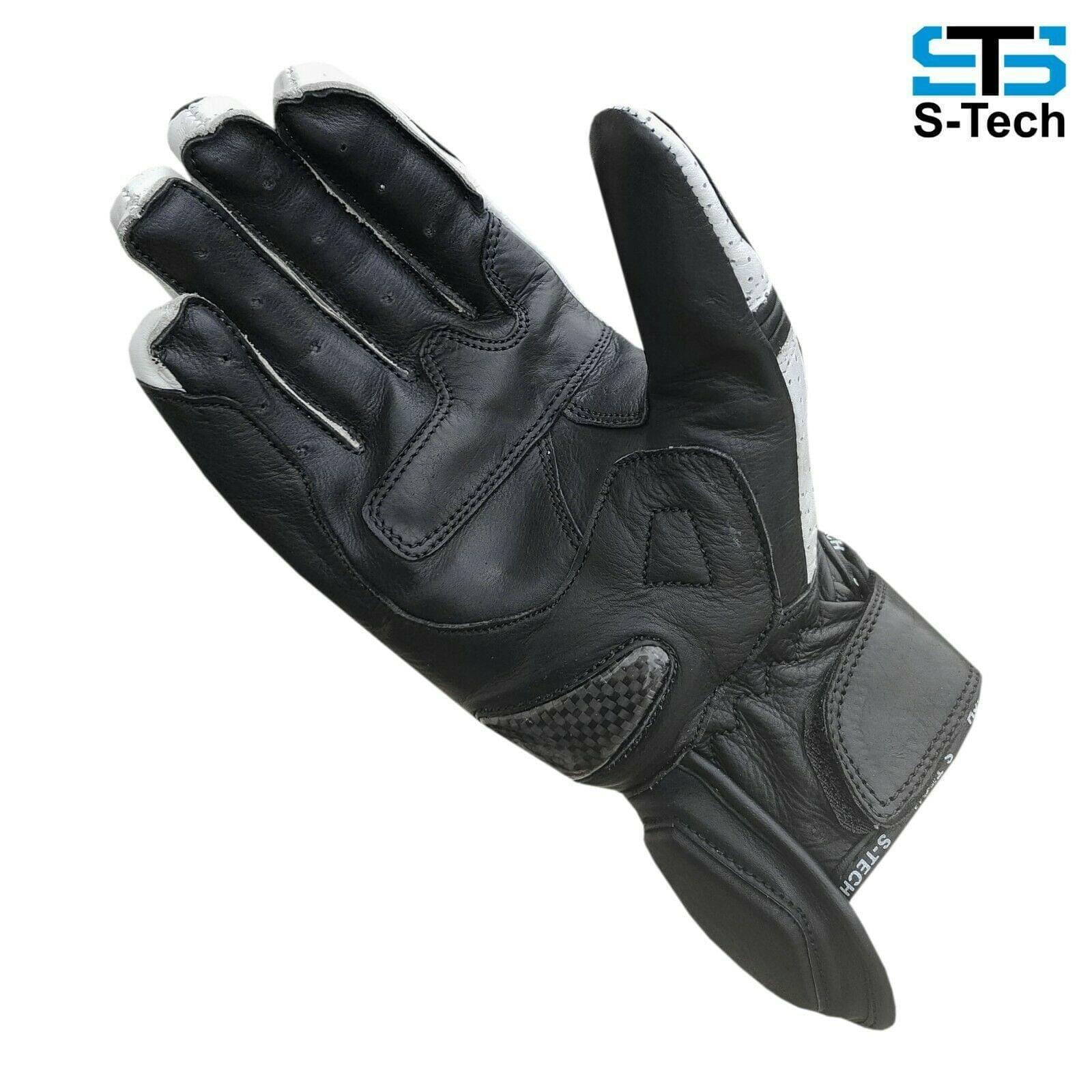 Stechmoto ST1800 Hawk touring and urban Off-Road leather motorcycle gloves