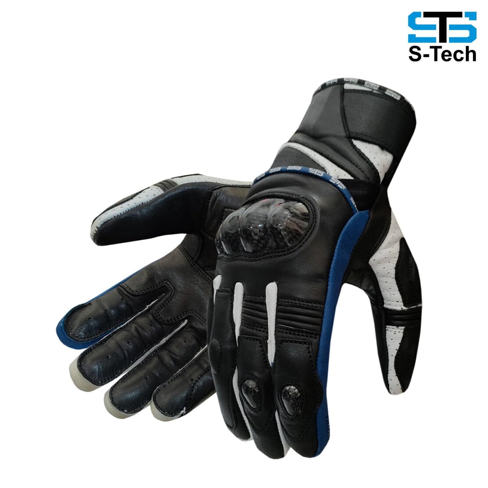 Stechmoto ST1800 Hawk touring and urban Off-Road leather motorcycle gloves