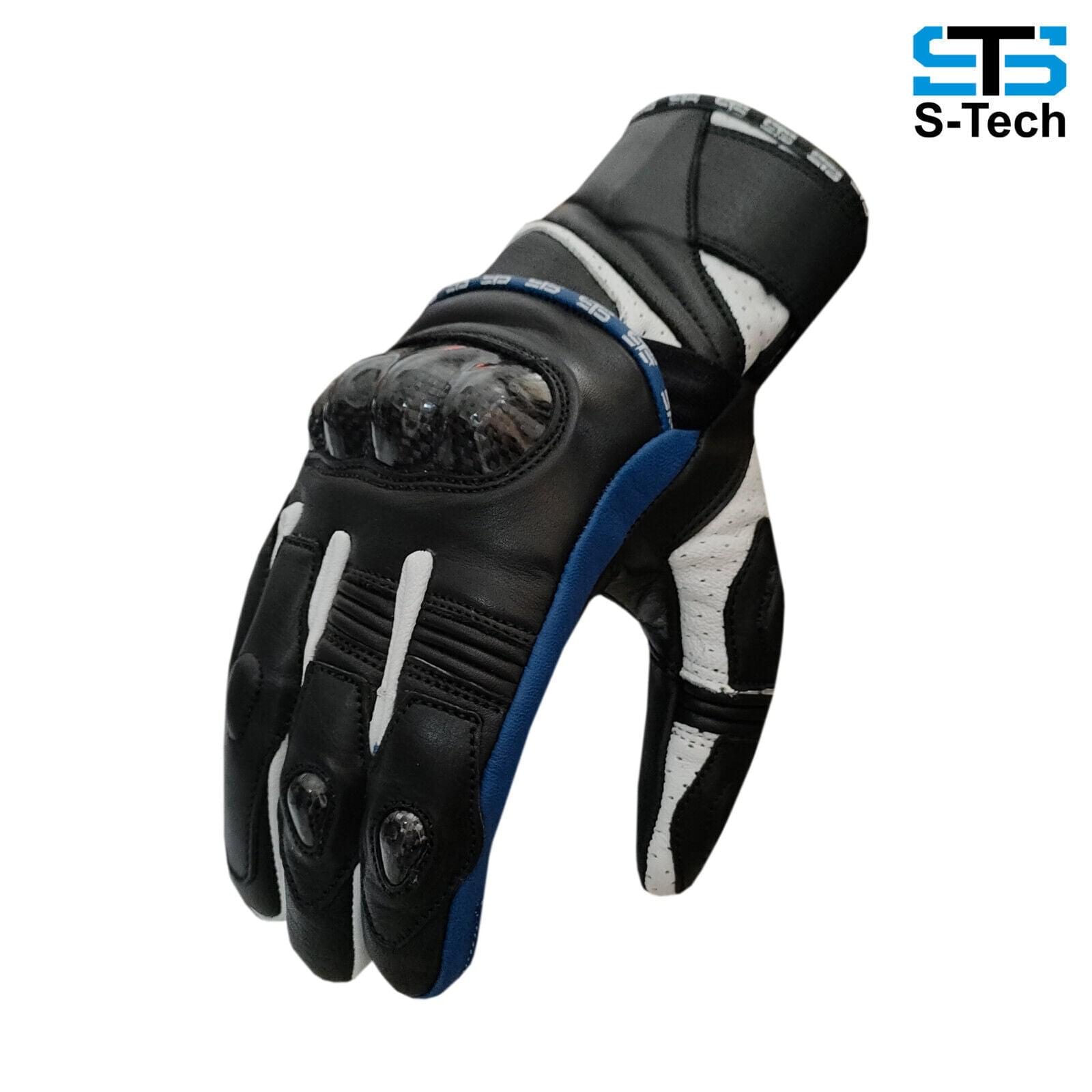 Stechmoto ST1800 Hawk touring and urban Off-Road leather motorcycle gloves