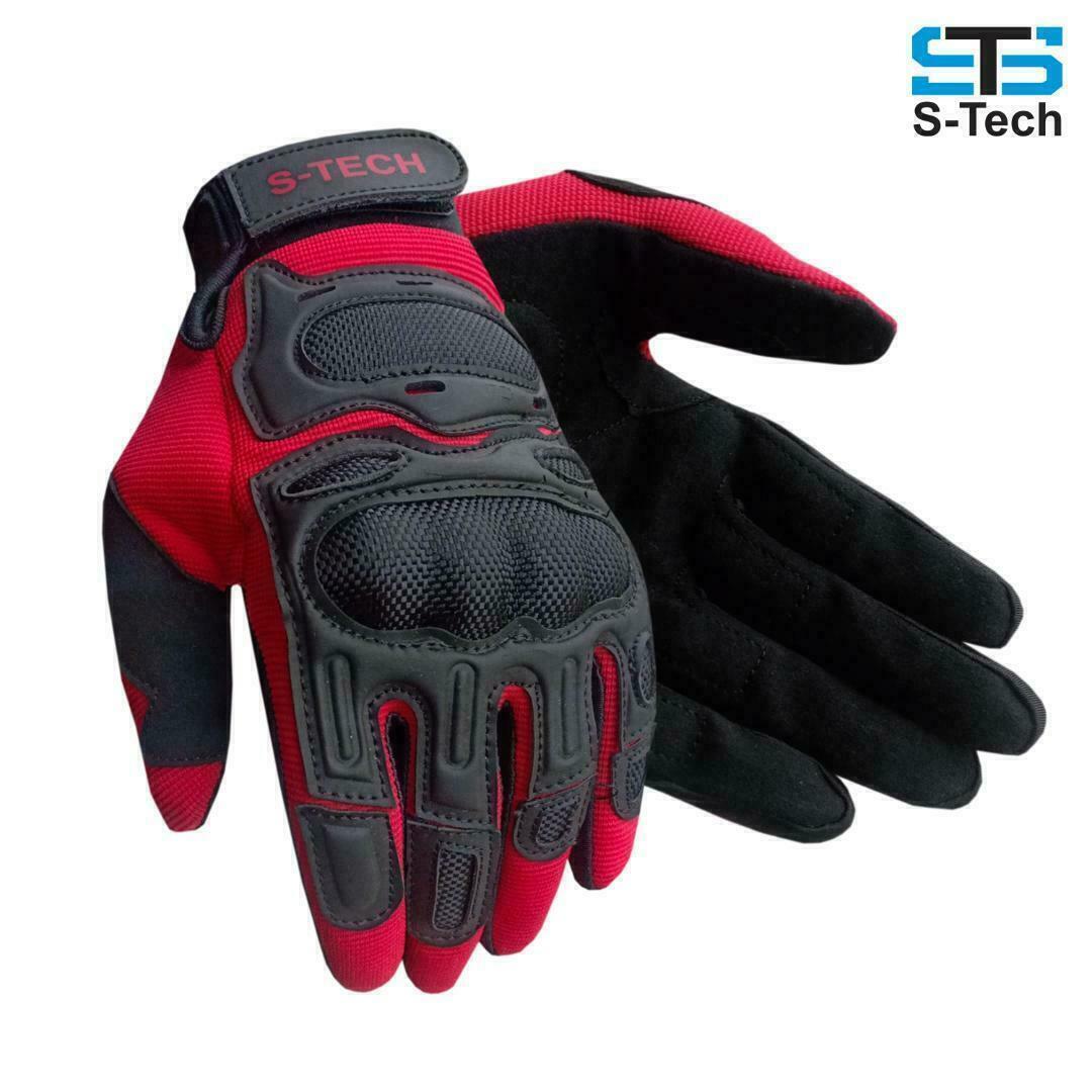 Motorcycle Gloves in stechmoto ST1915 Matt fabric, motocross enduro, Off-Road