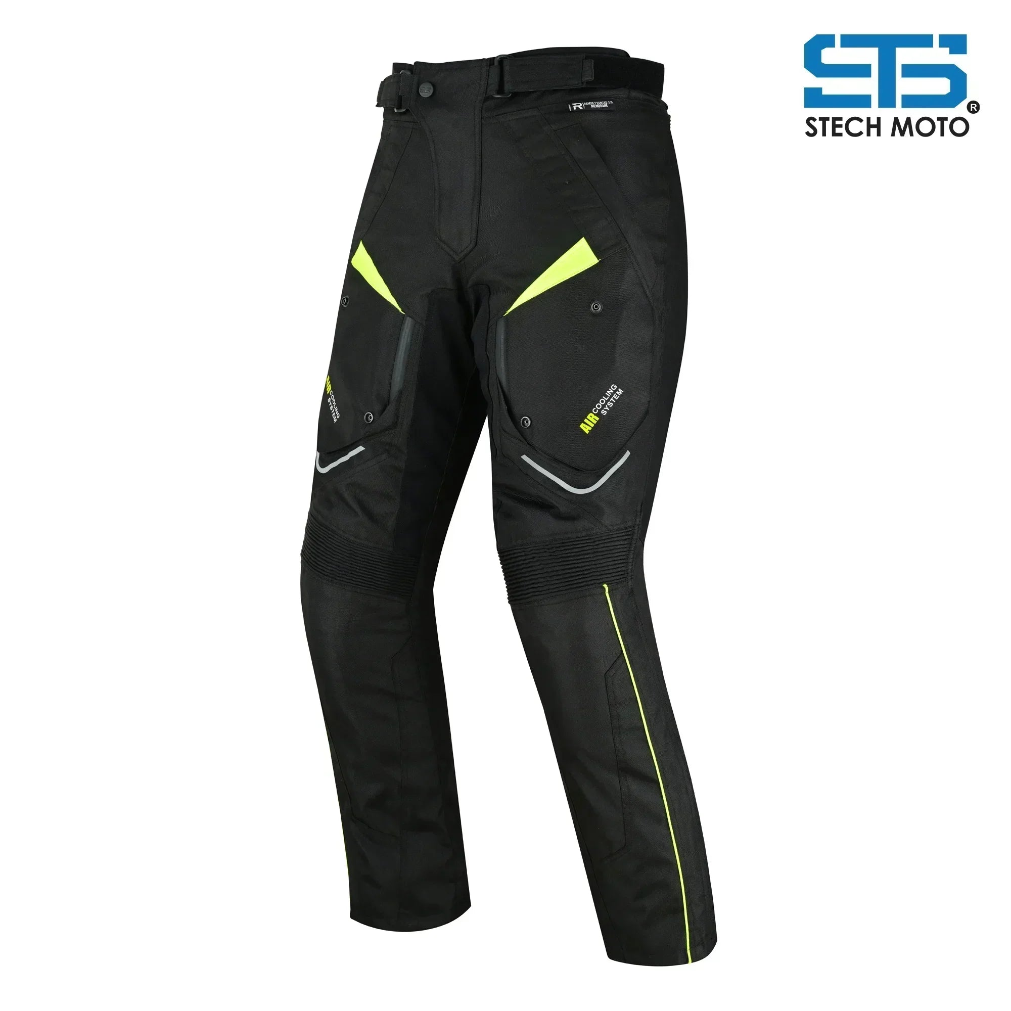 Pantalone da moto in tessuto-tex Tecnico S-tech ST 825 Volcano H2Out 3-Strati e 4-Stagione