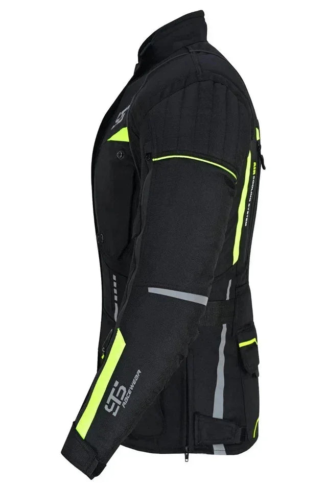 Moto Giacca in tessuto da uomo Stechmoto ST 825 Volcano H2Out 3 Strati e 4 Stagione ST