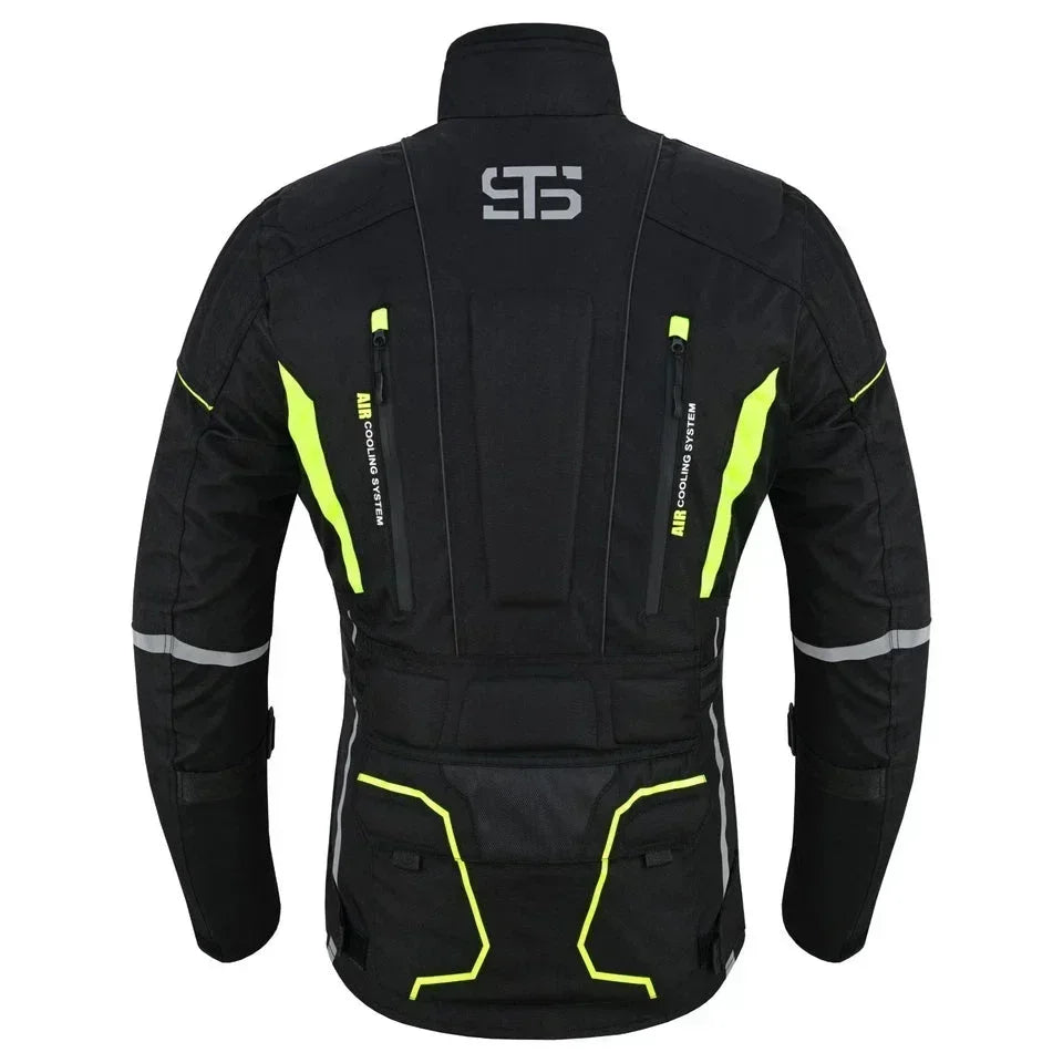 Moto Giubbotto in tessuto da donna Stechmoto ST 825 Volcano H2Out 3 Strati 4 Stagione ST