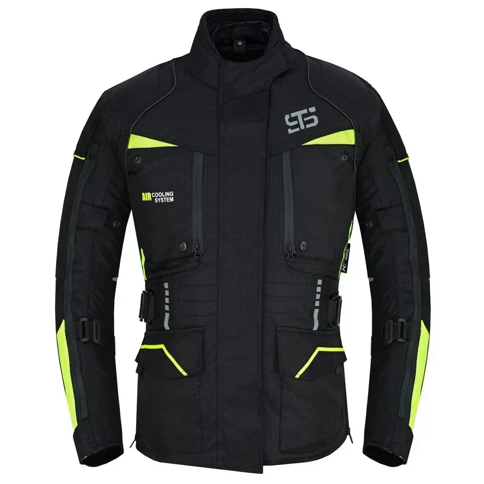 Moto Giubbotto in tessuto da donna Stechmoto ST 825 Volcano H2Out 3 Strati 4 Stagione ST