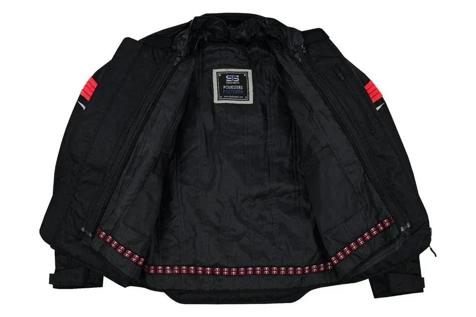 Moto giubbotto estivo in tessuto da uomo Stechmoto ST 865 AIR H2Out 3Strati 4S ST