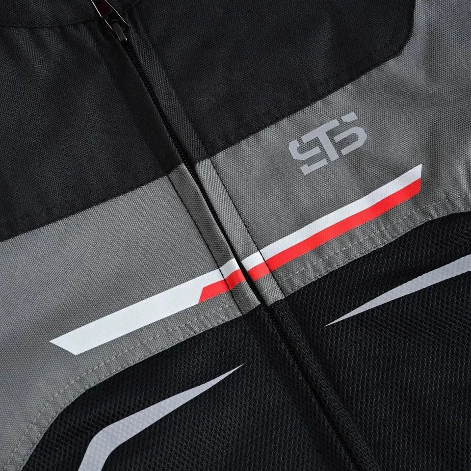 Moto giubbotto estivo in tessuto da uomo Stechmoto ST 865 AIR H2Out 3Strati 4S ST