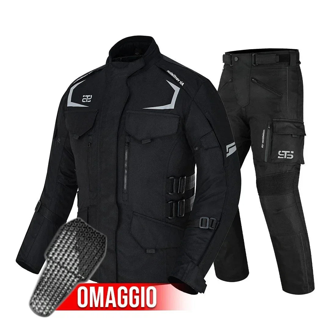 Moto Giacca e pantalone S-tech ST 815 Venom-X H2Out 3 Strati 4 Stagioni