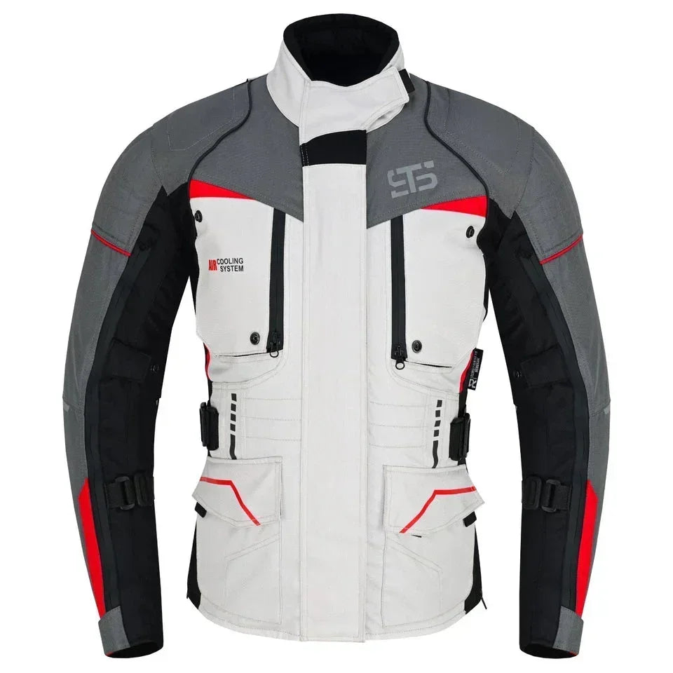 Giubbotto Moto  in tessuto da donna Stechmoto ST 825 Volcano H2Out 3 Strati 4 Stagione ST